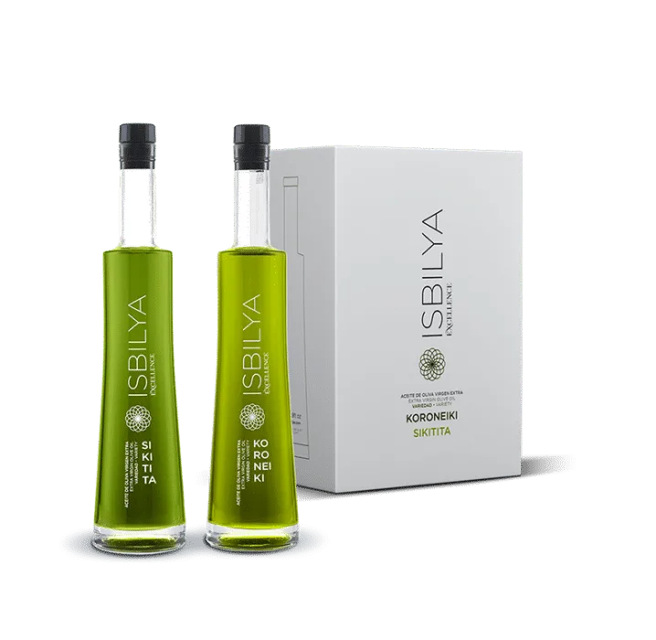 Promoción Excellence de Isbilya con aceite de oliva virgen extra premium