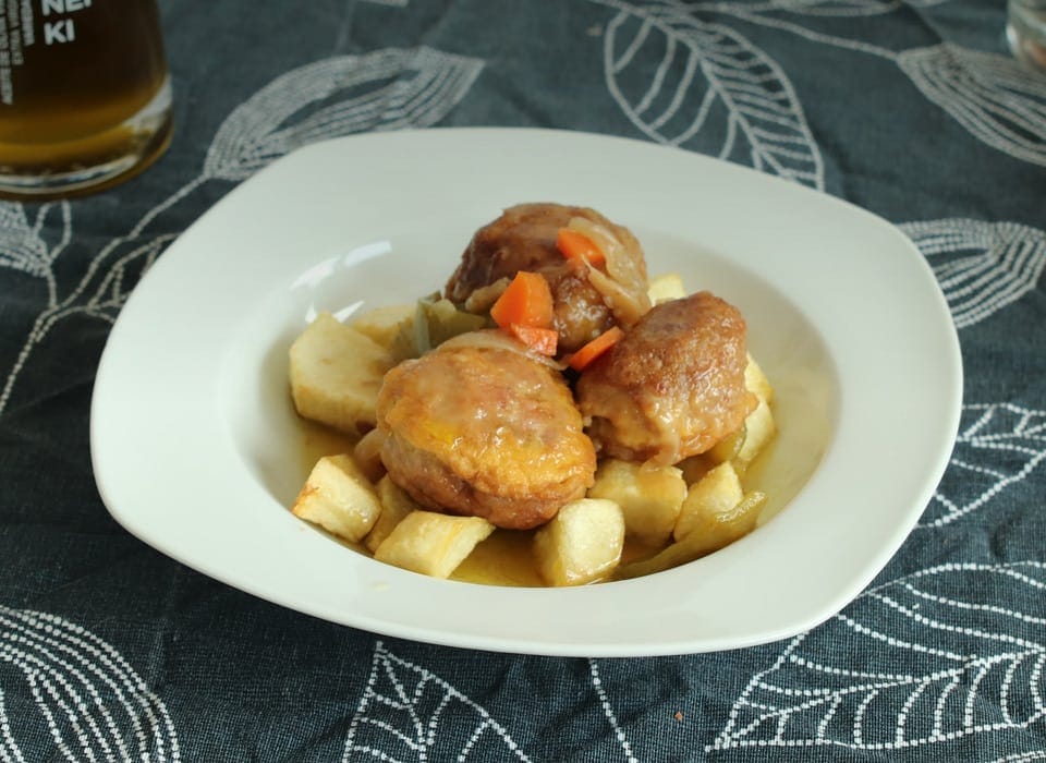 Imagen receta Albóndigas a la cerveza